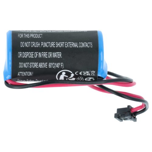 VHBW Ipari vezérlő akkumulátor Q6-BAT, BKO-C10811H03, 130376, 624-1831 - 1700 mAh 3 V Li-MnO2
