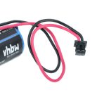 VHBW Ipari vezérlő akkumulátor Q6-BAT, BKO-C10811H03, 130376, 624-1831 - 1700 mAh 3 V Li-MnO2