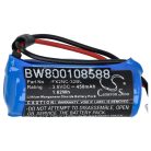 VHBW Ipari vezérlő akkumulátor Mitsubishi FX2NC-32BL helyett - 450 mAh 3,6 V Li-MnO2