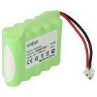 VHBW MRK5006A Lawn Mower Battery - 2000mAh 12V NiMH