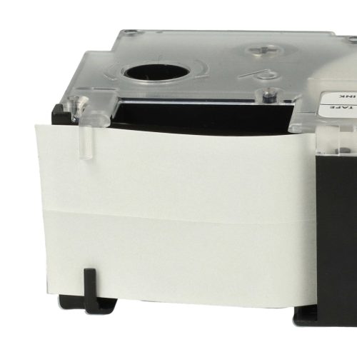 VHBW Etikettband Casio XR-24WE1, XR-24WE - 24 mm schwarz-weiß