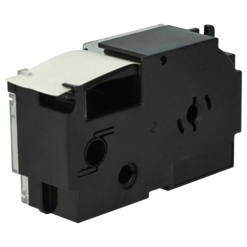 VHBW Etikettenband Casio XR-24WE, XR-24WE1 - 24 mm Schwarz/Weiß