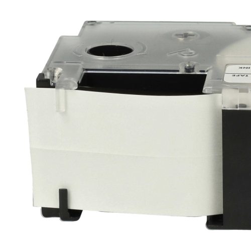 VHBW Etikettenband Casio XR-24WE, XR-24WE1 - 24 mm Schwarz/Weiß