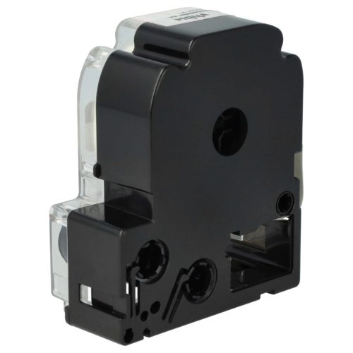VHBW Etikettenband LC-6WBN - 24 mm Schwarz/Weiß