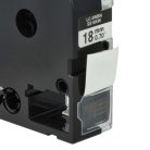 VHBW Label Tape Epson SS18KW, LC-5WBN - 18 mm black-white