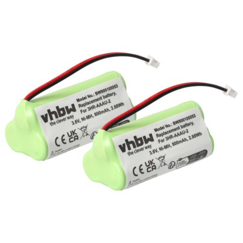 VHBW Akkumulátor Bang & Olufsen 3HR-AAAU-2 - 700 mAh 3,6 V NiMH