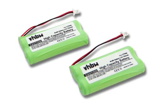 VHBW Wired phone battery CTP950 - 700 mAh 2.4 V NiMH