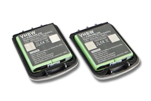 VHBW Festnetztelefon Akku 4999046235, NTTQ49MAE6, 4.999.046.235 - 600 mAh 2,4 V NiMH