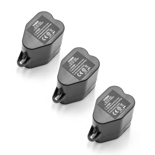 VHBW Battery 2.891-029.0 - 2000 mAh 6 V NiMH