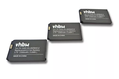VHBW Phone Battery 74-5469-01, 74-5468-01 - 1500 mAh 3.7 V Li-Ion