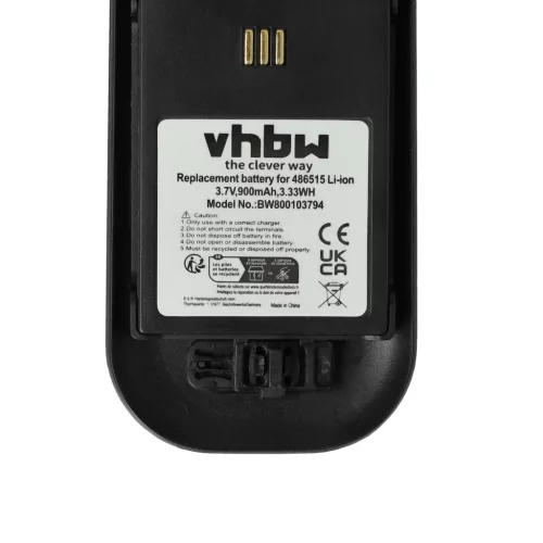 VHBW Festnetztelefonakku 3BN78404AA - 900 mAh 3,7 V Li-Ion