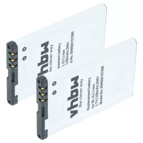 VHBW Wired Phone Battery S30852-D2371-X1 - 1300 mAh 3.7 V Li-Ion