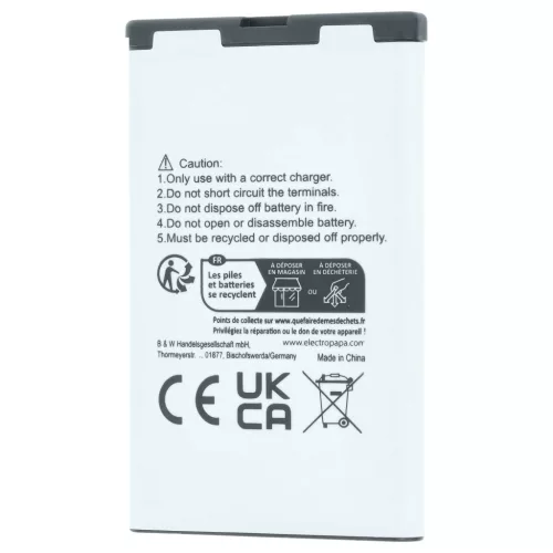 VHBW Wired Phone Battery S30852-D2371-X1 - 1300 mAh 3.7 V Li-Ion