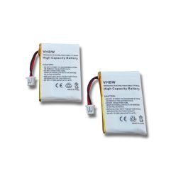   VHBW Kabelloser Kopfhörer Akku 202599-03, 64327-01, 64399-01 - 300 mAh 3,7 V Li-Polymer
