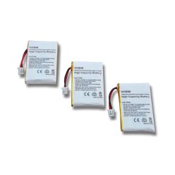   VHBW Wireless Headset Battery Plantronics 202599-03, 64327-01, 64399-01 - 300 mAh 3.7 V Li-polymer