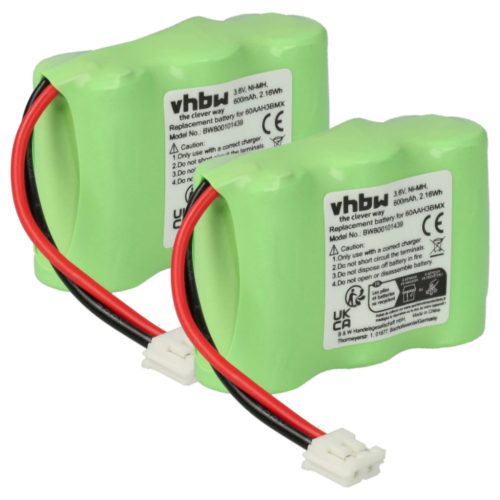 VHBW Telefon Akku C39453-Z5-C193, HSC22, 60AAH3BMX - 600 mAh 3,6 V NiMH