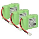 VHBW Phone Battery C39453-Z5-C193, HSC22, 60AAH3BMX - 600 mAh 3.6 V NiMH