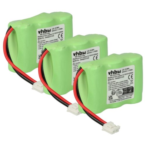 VHBW Phone Battery C39453-Z5-C193, HSC22, 60AAH3BMX - 600 mAh 3.6 V NiMH