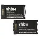VHBW Battery Aastra A600ST1, 23-001080-00, 23-001059-00 - 800 mAh 3.7 V Li-Ion
