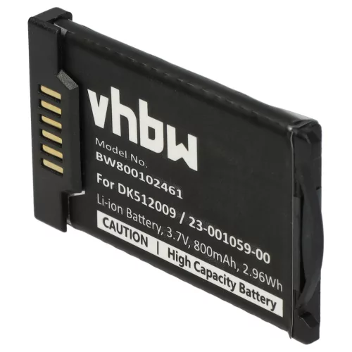 VHBW Battery Aastra A600ST1, 23-001080-00, 23-001059-00 - 800 mAh 3.7 V Li-Ion
