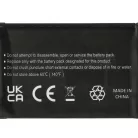 VHBW Battery Aastra A600ST1, 23-001080-00, 23-001059-00 - 800 mAh 3.7 V Li-Ion