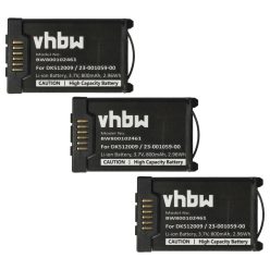   VHBW Battery Aastra A600ST1, 23-001080-00, 23-001059-00 - 800 mAh 3.7 V Li-Ion