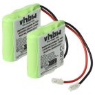 VHBW Vezetékes telefon akkumulátor 30AAAM3BMX, T427 - 300 mAh 3,6 V NiMH