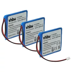   VHBW Phone Battery Aastra BKB 201 010/1, FA01302005 - 650 mAh 3.7 V Li-Ion
