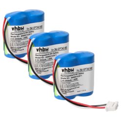 VHBW Kabelloser Telefon Akku CP51 - 600 mAh 2,4 V NiMH