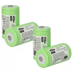   VHBW Radio Akku KR20, HR20, Mono D, R20, LR20 - 3000 mAh 1,2 V NiMH