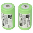 VHBW Radio Akku KR20, HR20, Mono D, R20, LR20 - 3000 mAh 1,2 V NiMH