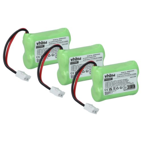VHBW Festnetztelefon Akku SL30013 - 400 mAh 2,4 V NiMH