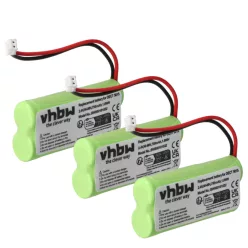   VHBW Akku Audioline 08C/CP18NM, BC101276 - 750 mAh 2,4 V NiMH