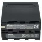 Camera 3x Battery replaces Sony NP-F930, NP-F990, NP-F970, NP-F960, NP-F950 - 10400 mAh 7.4 V Li-Ion