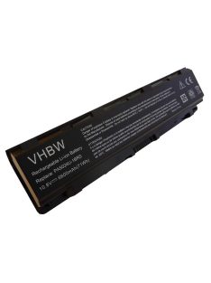   Notebook akkumulátor  Toshiba PA5024U-1BRS, PA5023U-1BRS - 6600 mAh 10,8 V Li-Ion, fekete