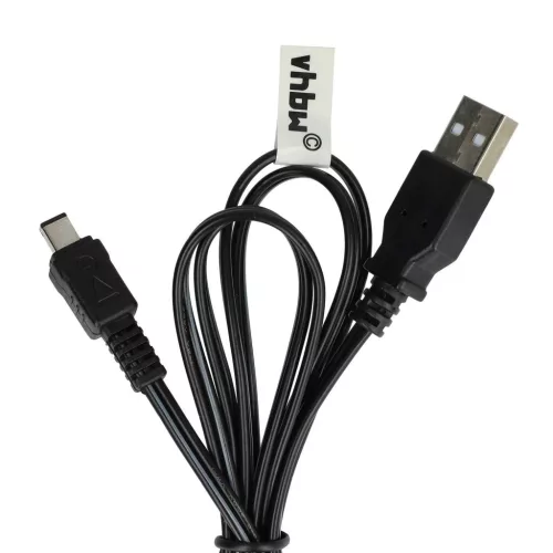 VHBW Canon Legria HF M52 USB Data Cable - 120 cm