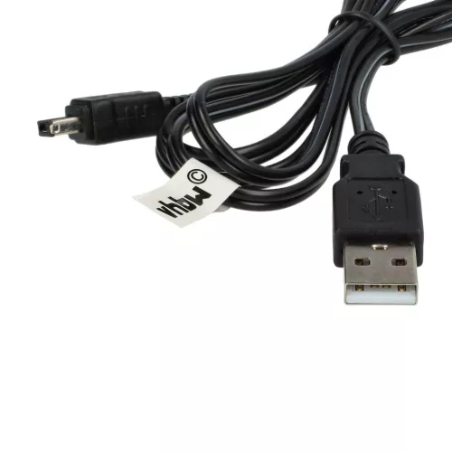 VHBW Canon Legria HF M52 USB Data Cable - 120 cm