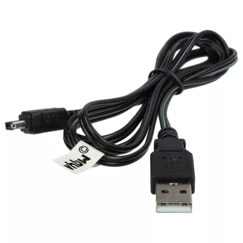 VHBW Canon Legria HF M52 USB Data Cable - 120 cm