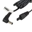 VHBW Panasonic K2GJYDC00004 Power Cable - 100 cm, Black