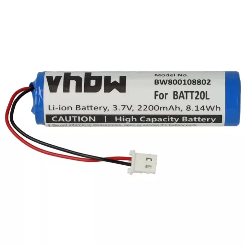 VHBW DAB Radio Battery for BATT20L - 2200 mAh 3.7 V Li-Ion