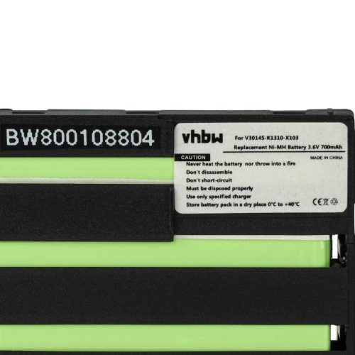 VHBW Mobile Phone Battery for Siemens V30145-k1310-X103 - 700 mAh 3.6 V NiMH - Smartphone Battery