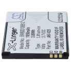VHBW Mobile Phone Battery for AK-V25 - 1050 mAh 3.7 V Li-Ion - Smartphone Battery