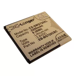   VHBW Mobile Phone Battery for Samsung EB-BG720CBC - 2200 mAh 3.8 V Li-Ion