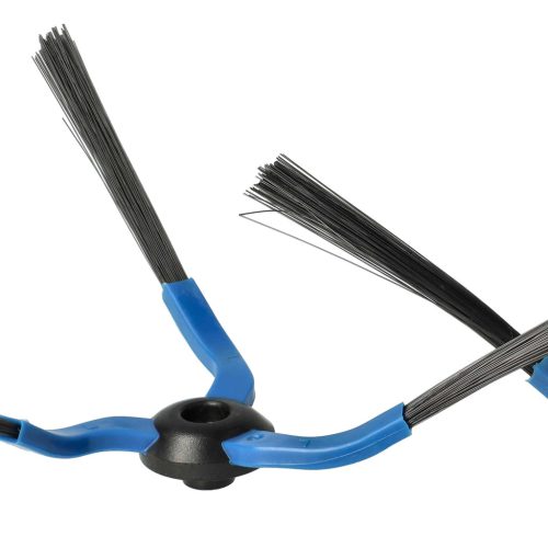 VHBW 2 db Samsung Navibot Airfresh, 3 karú oldalkefe (Fekete/kék)