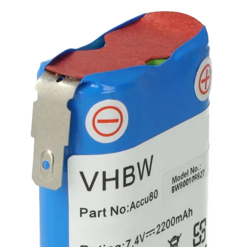 VHBW Lawn Mower Battery 8802-00.640.00, Accu80 - 2200mAh 7.2V Li-Ion