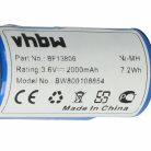 VHBW Lawn Mower Battery for Wolf BS45 - 2000 mAh 3.6 V NiMH