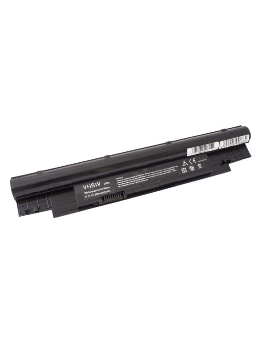 Notebook akkumulátor  Dell YFOF9, YFDF9, VDYR8, HGJW8, H7WX1, 5MTD8-hoz - 5800 mAh 11,1 V Li-Ion, fekete