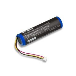   VHBW GPS Battery MALAGA, 6027A0131301, 6027A0050901, L5 - 3400 mAh 3.7 V Li-Ion