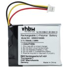 VHBW Hundetrainer Akku Garmin 010-11864-00, 010-01069-01, 361-00043-10 - 700 mAh 3,7 V Li-Ion