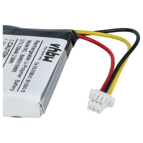 VHBW Hundetrainer Akku Garmin 010-11864-00, 010-01069-01, 361-00043-10 - 700 mAh 3,7 V Li-Ion